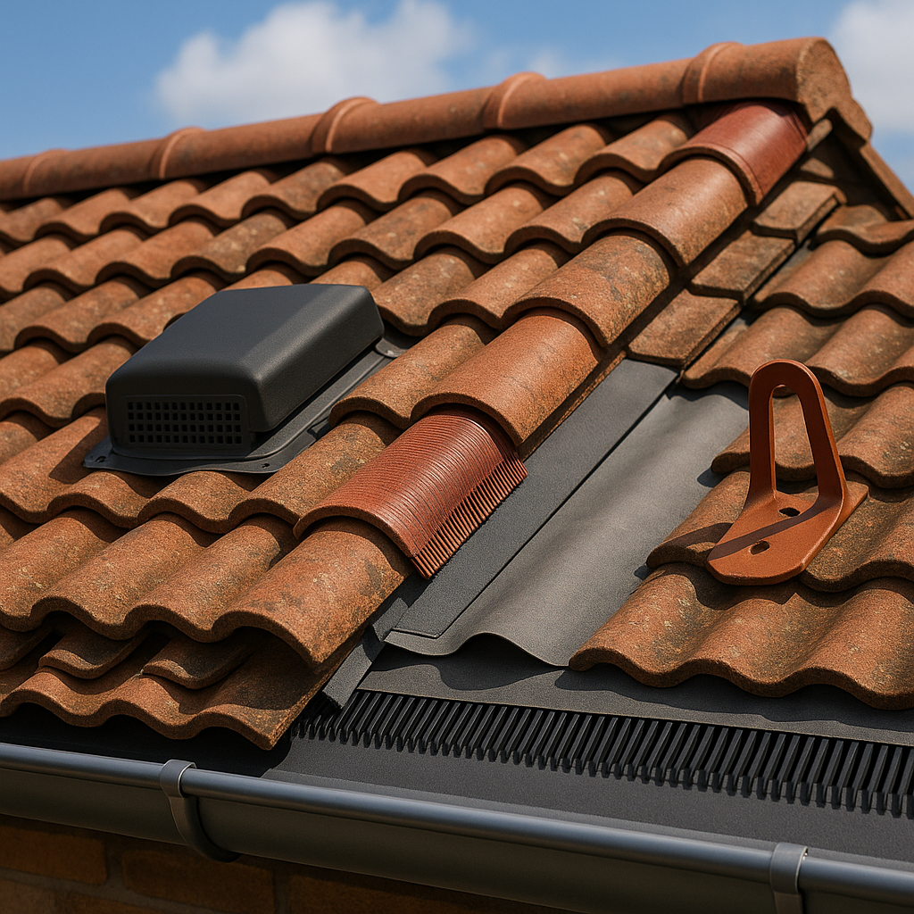accessoires de toiture Oise, ventilation de toiture Soissons, closoir ventilé Compiègne, écran sous-toiture Aisne, chatière de ventilation Meaux, couvreur RGE, Apexium Couverture.