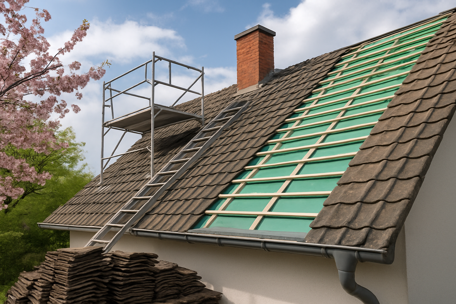 rénover toiture avant été Oise, refaire son toit au printemps Aisne, couvreur Soissons, préparation toiture été Compiègne, chantier de toiture météo idéale, confort d'été, Apexium Couverture.